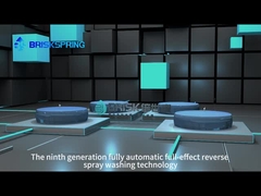 বিপরীত স্প্রে ওয়াশিং প্রযুক্তি সহ নবম প্রজন্মের সম্পূর্ণ স্বয়ংক্রিয় জল প্রিফিল্টার
