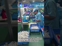 Assmebly of plastic filter cartridge from Briskspring Production Line