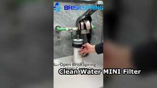 BriskSpring MINI সেন্ট্রাল ওয়াটার প্রি-ফিল্টার খুলুন