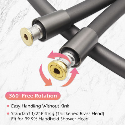 সুপার সফট অ্যান্টি-টুইস্ট নমনীয় শাওয়ার হোস