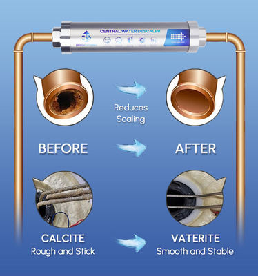 আবাসিক জল চিকিত্সার জন্য SAAS প্রযুক্তি সহ উদ্ভাবনী টেকসই অ-বিষাক্ত পুরো ঘর কেন্দ্রীয় জল ডিসক্যালার