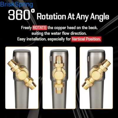 ইউনিভার্সাল সম্পূর্ণ স্বয়ংক্রিয় ফ্লাশিং সেডমেন্ট ফিল্টার 40 মাইক্রন ফিল্টারিং এবং পুরো ঘর সুরক্ষার জন্য SUS 316 স্টেইনলেস স্টীল জাল সহ