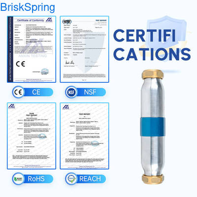 উচ্চ দক্ষতা SAAS টার্বো চিপ ওয়াটার ডিসক্যালার 5T / H প্রবাহ হার এবং পুরো হাউস ওয়াটার সিস্টেমের জন্য NSF সার্টিফিকেশন সহ