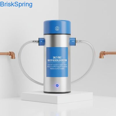 ১০,০০০ গ্যালন ধারণক্ষমতা এবং রক্ষণাবেক্ষণ-মুক্ত পুরো বাড়ির জন্য পরিবেশ-বান্ধব লবণ-মুক্ত জল ডিস্কেলার সিস্টেম