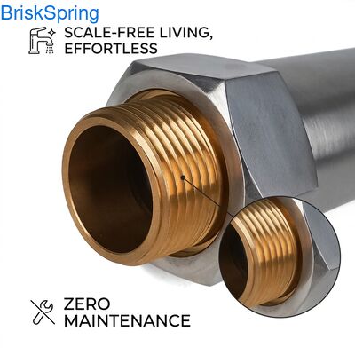 উন্নত লবণহীন হার্ড ওয়াটার সিস্টেমঃ শূন্য রক্ষণাবেক্ষণ স্কেল নিয়ন্ত্রণের জন্য রাসায়নিক মুক্ত ডিসক্যালার এবং কন্ডিশনার