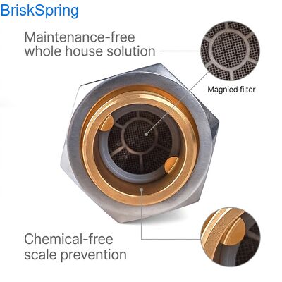 উন্নত লবণহীন হার্ড ওয়াটার সিস্টেমঃ শূন্য রক্ষণাবেক্ষণ স্কেল নিয়ন্ত্রণের জন্য রাসায়নিক মুক্ত ডিসক্যালার এবং কন্ডিশনার