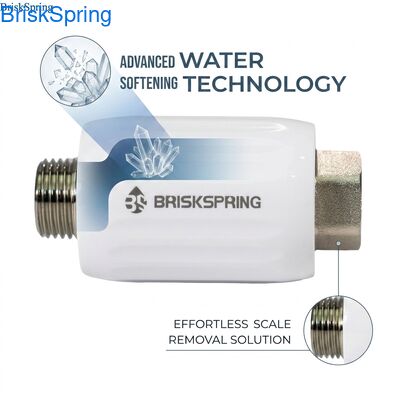 Whole House Water Descaler with 17-23.5L/Min Flow Rate 0.1-1MPa Operating Pressure and 0~99℃ Applicable Water Temperature