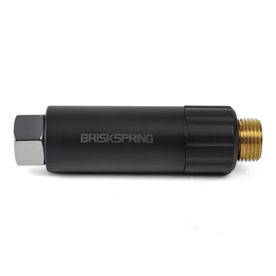 BriskSpring M80-BS MSAP বায়োঅ্যাক্টিভ অ্যান্টি-স্কেল ওয়াটার ফিল্টার প্রতিস্থাপনযোগ্য কার্টিজ এবং 400 মাইক্রন স্পষ্টতা ফিল্টারিং সহ