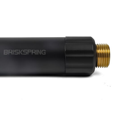 BriskSpring M80-BS MSAP বায়োঅ্যাক্টিভ অ্যান্টি-স্কেল ওয়াটার ফিল্টার প্রতিস্থাপনযোগ্য কার্টিজ এবং 400 মাইক্রন স্পষ্টতা ফিল্টারিং সহ