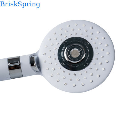BriskSpring Micro-Nano Bubble Handheld Shower with 3 Spray Modes Water Saving and SUS304 Stainless Steel Construction