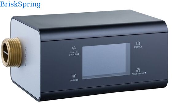 Smart Whole House Water Leak Detector with APP Remote Monitoring Dual Power Supply 3/4 Inch Connection