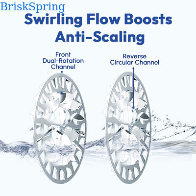 5000L/H Non Electric Whole House Water Descaler 99.99% Anti-Bacterial Salt Free Water Conditioner