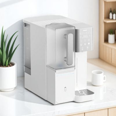 নিরাপদ পানীয় নরম জলের জন্য রান্নাঘর, অ্যাপার্টমেন্ট এবং কর্মক্ষেত্রে সহজ ইনস্টল কমপ্যাক্ট RO জল পরিশোধক সিস্টেম