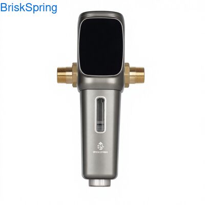 এনএসএফ সার্টিফাইড 316L স্টেইনলেস স্টিল মেশ ওয়াটার প্রি-ফিল্টার, যার প্রবাহের হার 6T/H এবং বুদ্ধিমান টাচ কন্ট্রোল