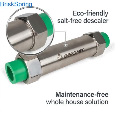 ১০,০০০ গ্যালন ধারণক্ষমতা এবং রক্ষণাবেক্ষণ-মুক্ত পুরো বাড়ির জন্য পরিবেশ-বান্ধব লবণ-মুক্ত জল ডিস্কেলার সিস্টেম