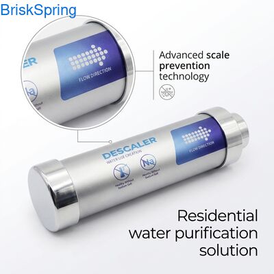আবাসিক জল চিকিত্সার জন্য SAAS প্রযুক্তি সহ উদ্ভাবনী টেকসই অ-বিষাক্ত পুরো ঘর কেন্দ্রীয় জল ডিসক্যালার