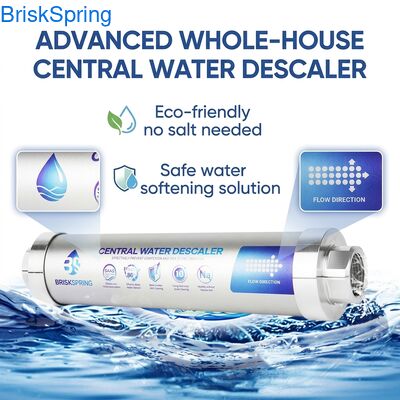 নুন মুক্ত অ্যান্টি ক্লগ ওয়াটার সফটনার যা নিরাপদ, টেকসই এবং ক্ষয় প্রতিরোধী উপাদান দিয়ে তৈরি