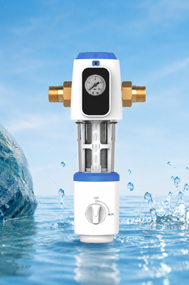 BriskSpring N1-2C-BS সম্পূর্ণ বাড়ির জন্য পলি প্রি-ফিল্টার, ৪০ মাইক্রন ফিল্টারেশন এবং SUS316L স্টেইনলেস স্টিল মেশ সহ